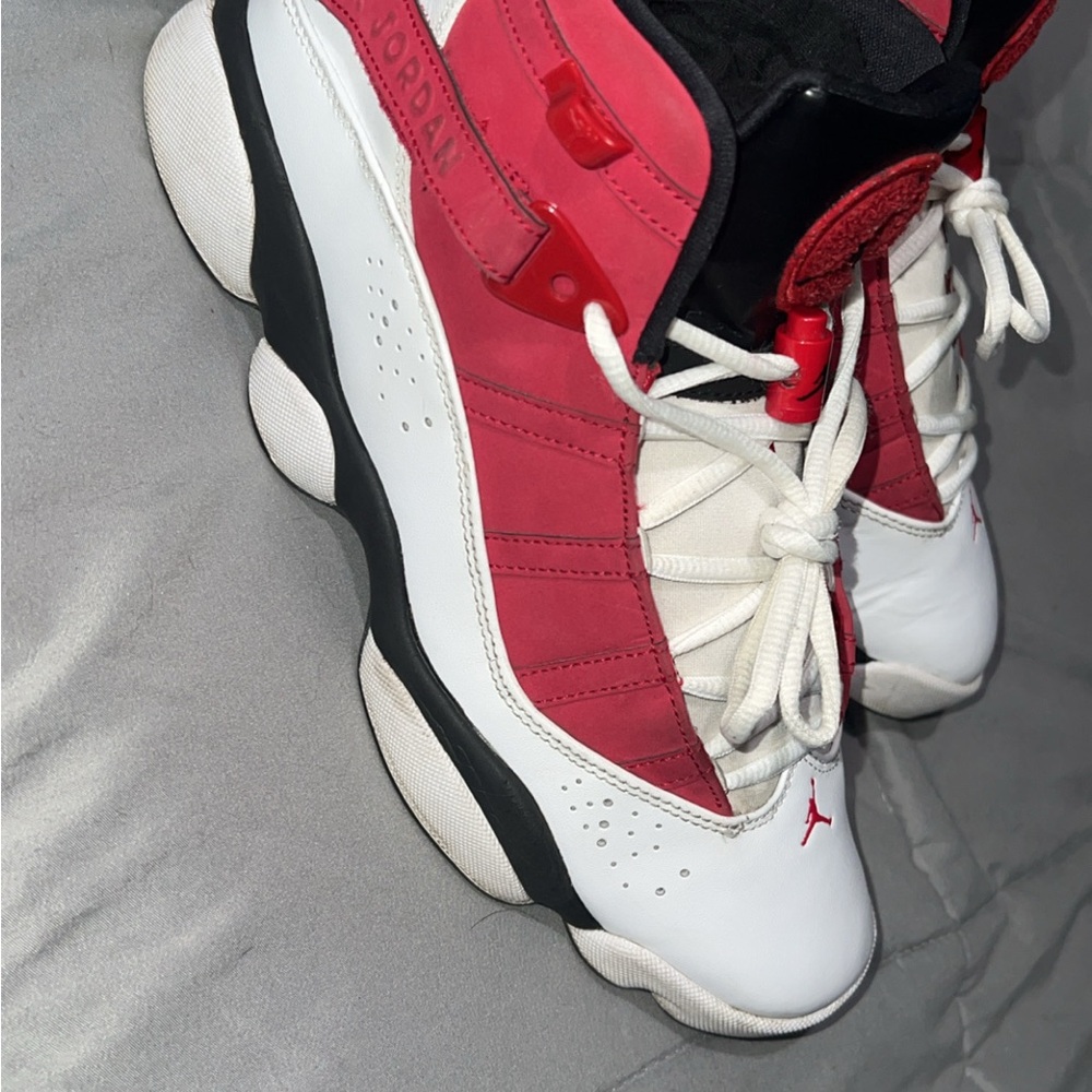 jordan 6 rings 'white carmine'